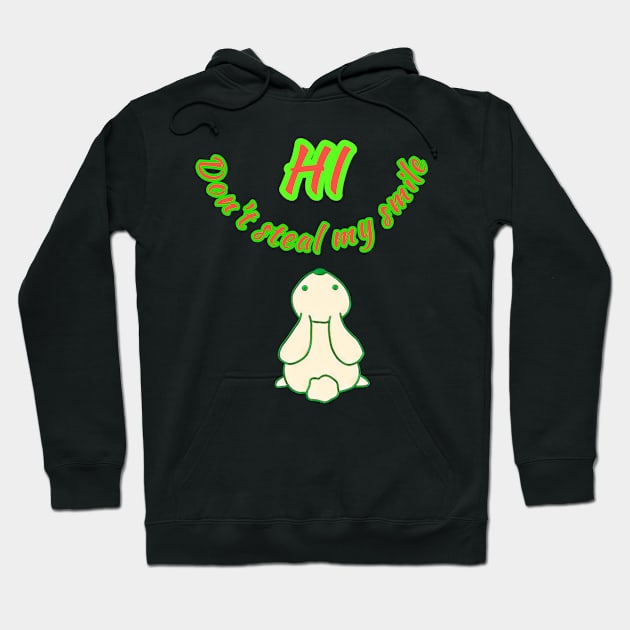 Don't steal my smile Hoodie by Design 36